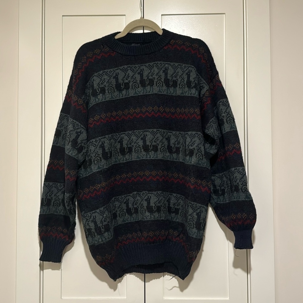 Vintage alpaca sweater